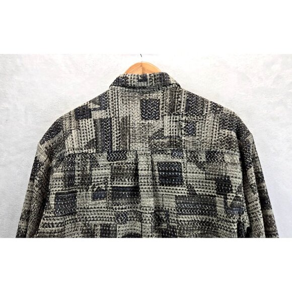 Georg Roth of Germany Shirt Sz 40/M Business Casual Geometric Abstract Textured - Picture 11 of 15